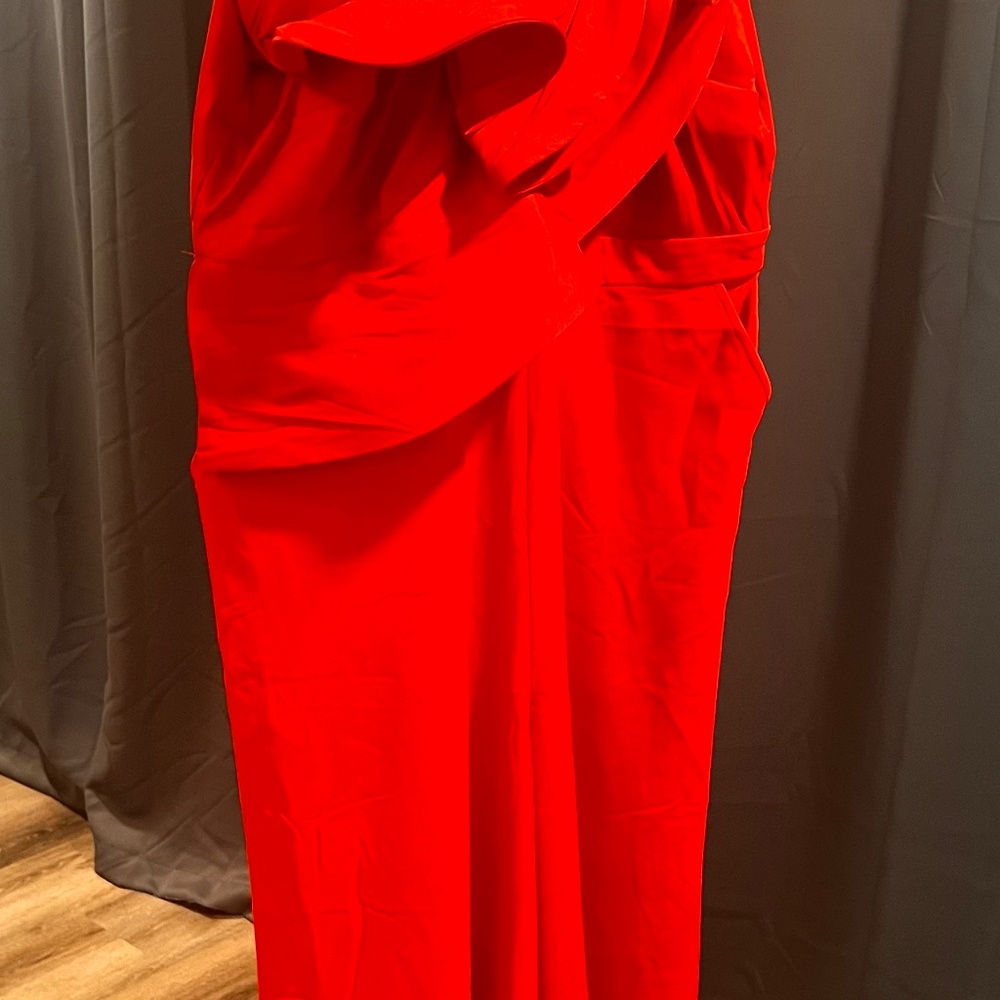 NY and Co Halterneck Rosette Jumpsuit - Picture 4 of 4